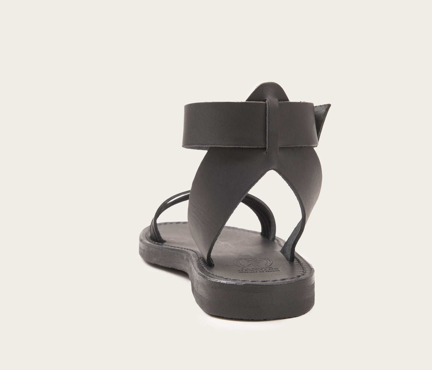 cuir sans chrome, cuir tannage végétal, paire maguy noir