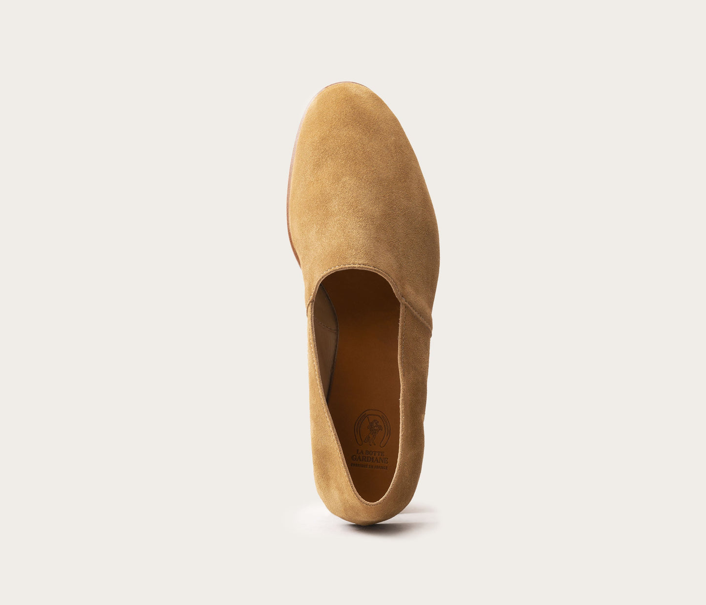 Maury Mocassin Homme Velours Havane