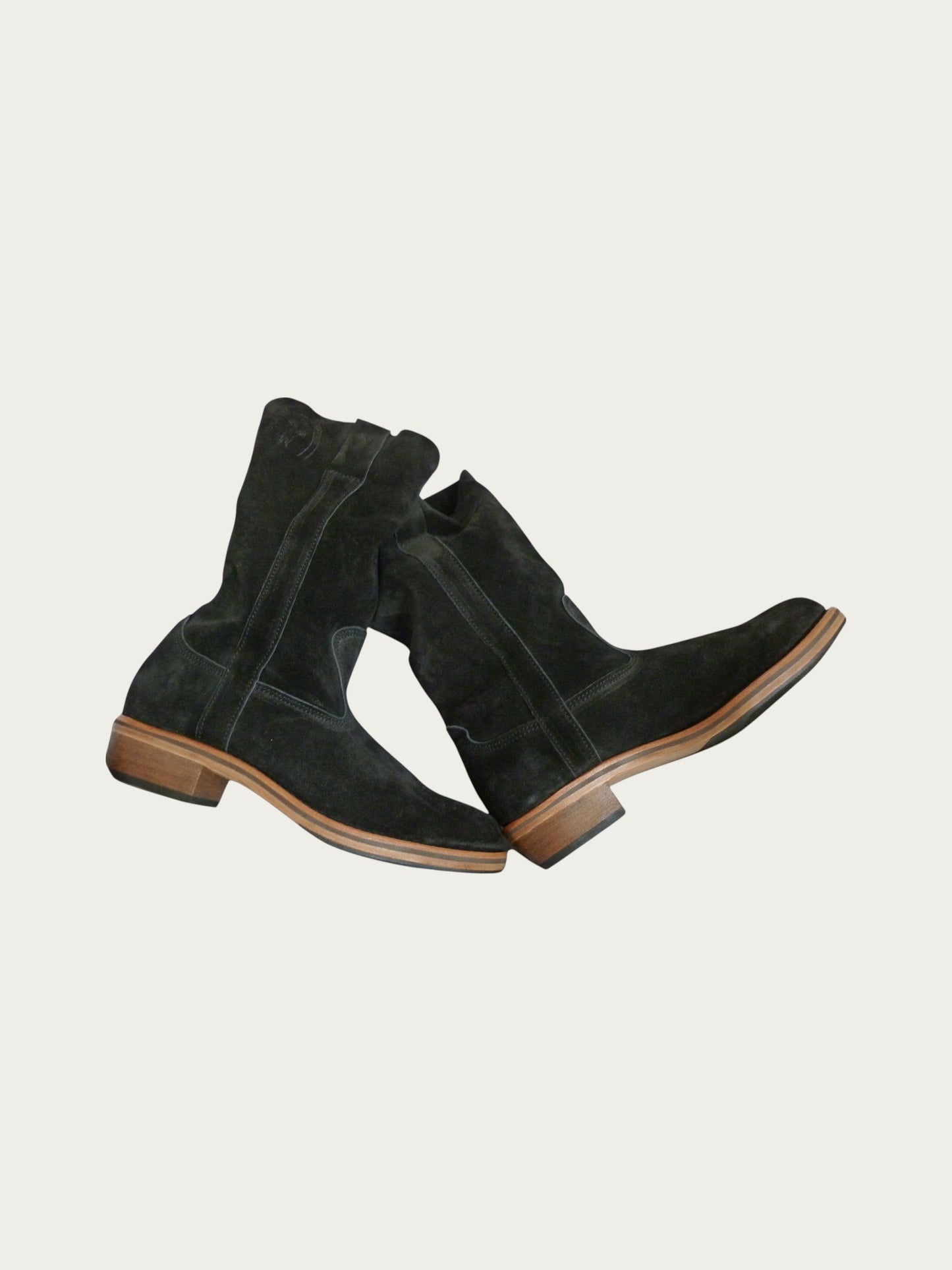 Bottes mod. Gardian en velours noir