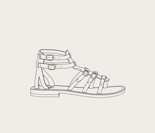 Sanary Sandale Personnalisable