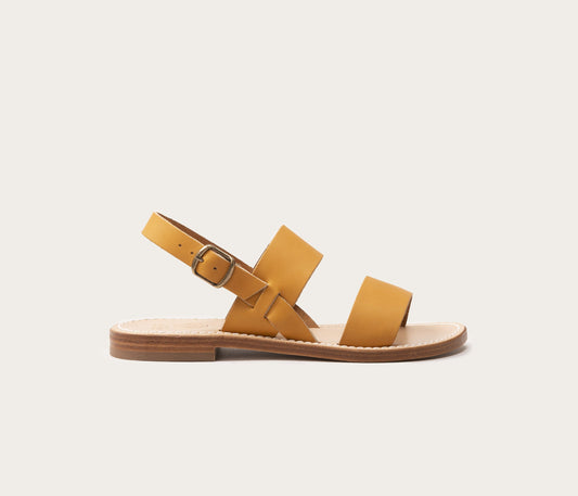sandale taizé en cuir gras - cuir suportlo sandale - sandale en cuir gras naturel  - sandale bride en cuir femme - nus pieds femme en cuir - nu pied femme en cuir gras - chaussure d'été pour femme en cuir naturel - EPV - La botte gardiane nu pieds femme - La botte gardiane sandale femme