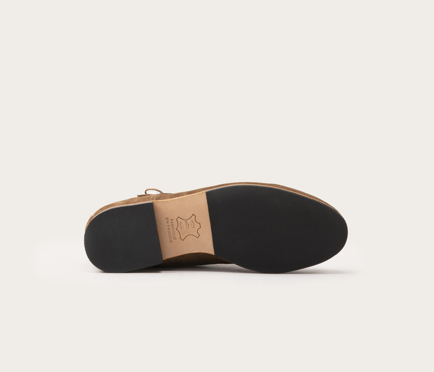 Albert Bottine Femme Velours Taupe