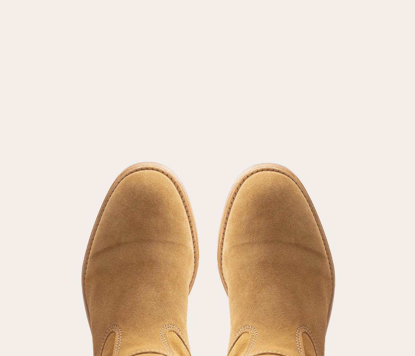 Gardian Paris Botte Femme Velours Havane