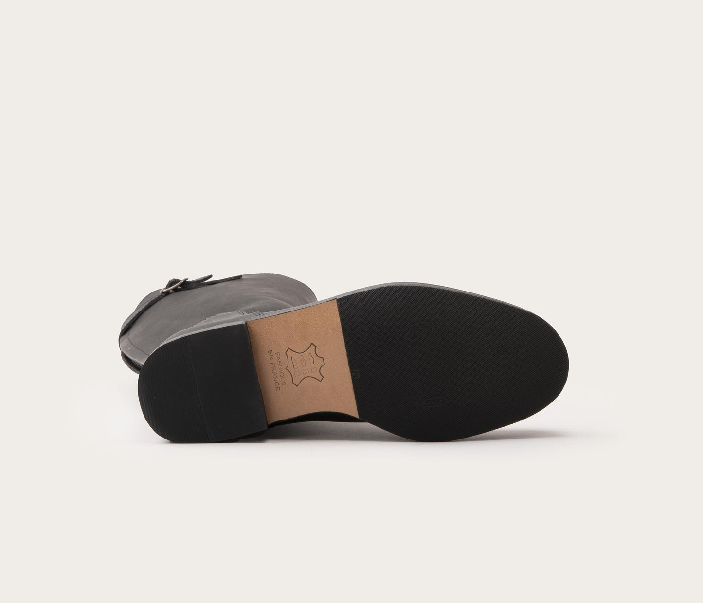 Cavalière Zip Botte Noir