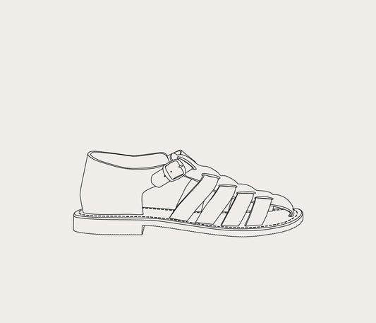 Geronimo Men's Sandal Customizable